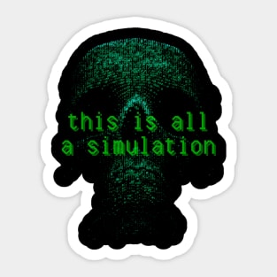 Simulation Sticker